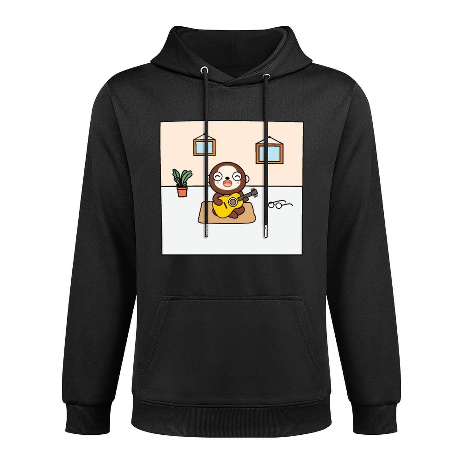 Front Graphic HoodiesClassic Fit Cotton